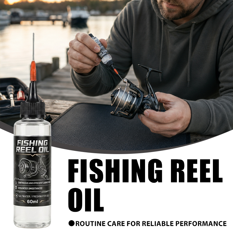 Spincast Reel - Óleo Lubrificante para Carretilhas de Pesca: