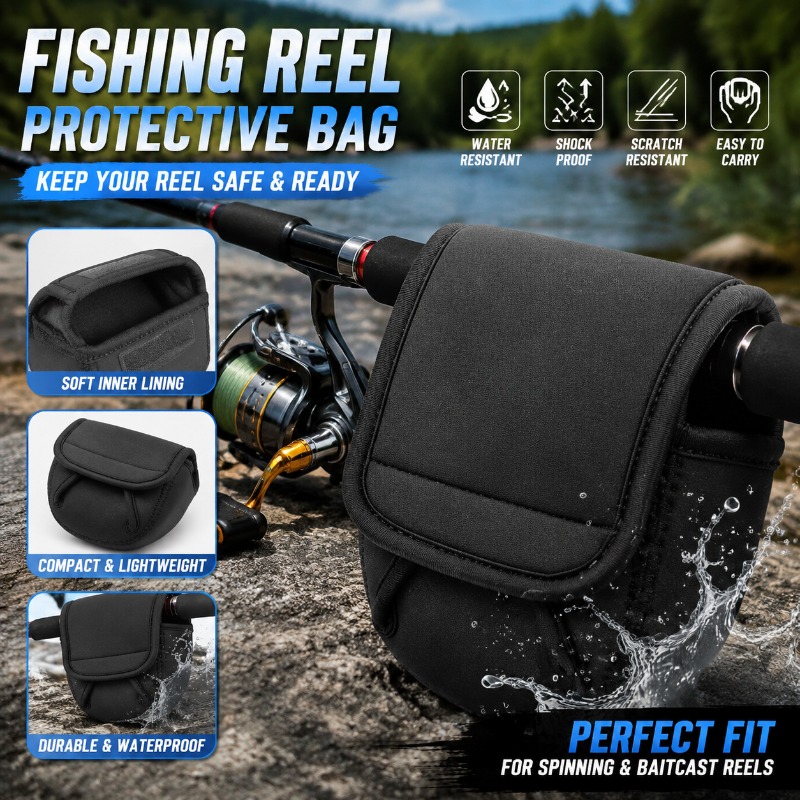 Reel Cover - Capa Protetora para Carretilha de Pesca,