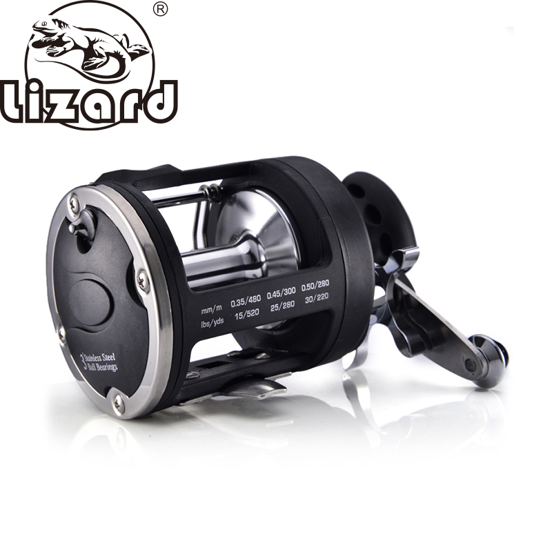 Trolling Reel - Carretilha de Pesca Lizard TSSD para
