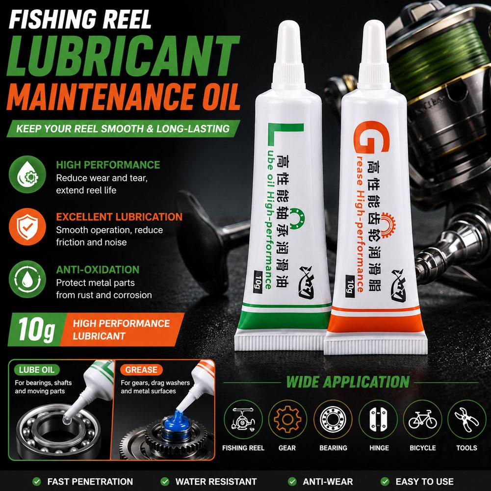 Kit de Óleo e Graxa Lubrifican - Reel Oil avaliação e preço
