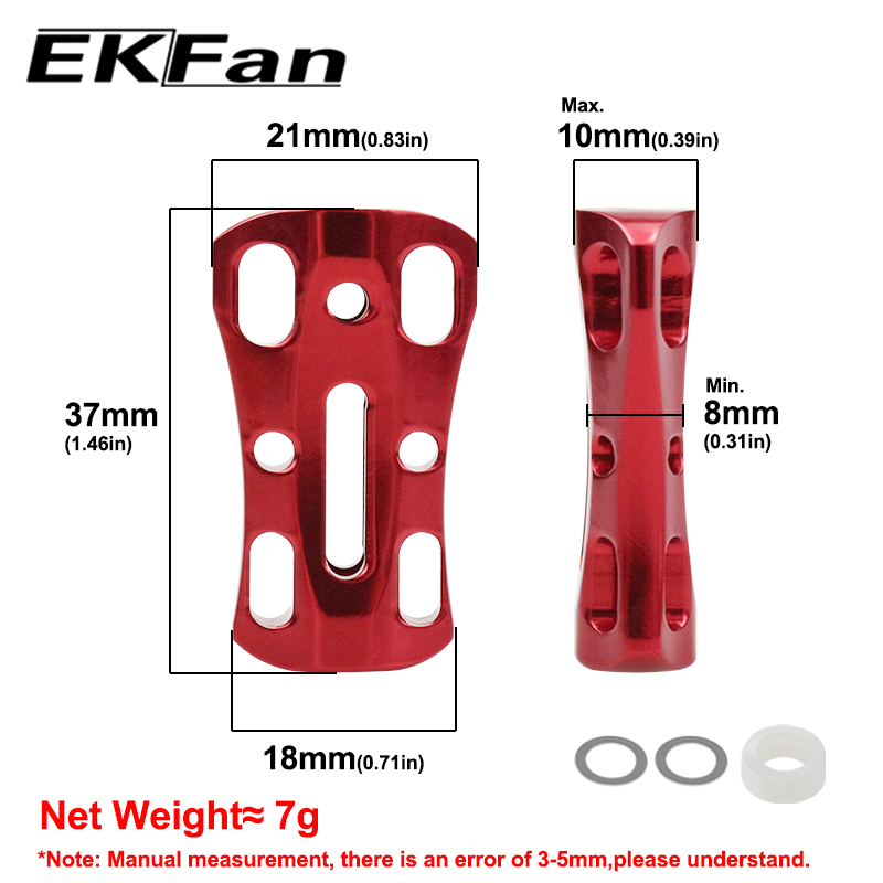EKFan 1 peça Manivela de Carre - Spincast Reel avaliação e preço