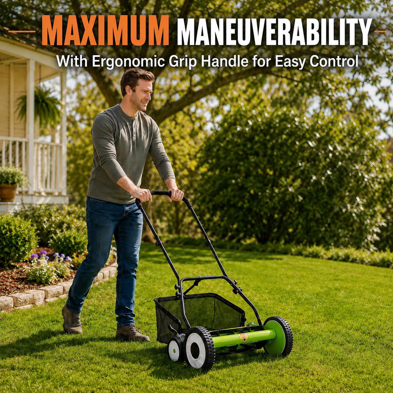 Cortador de Grama Manual de 18 - Conventional Reel avaliação e preço